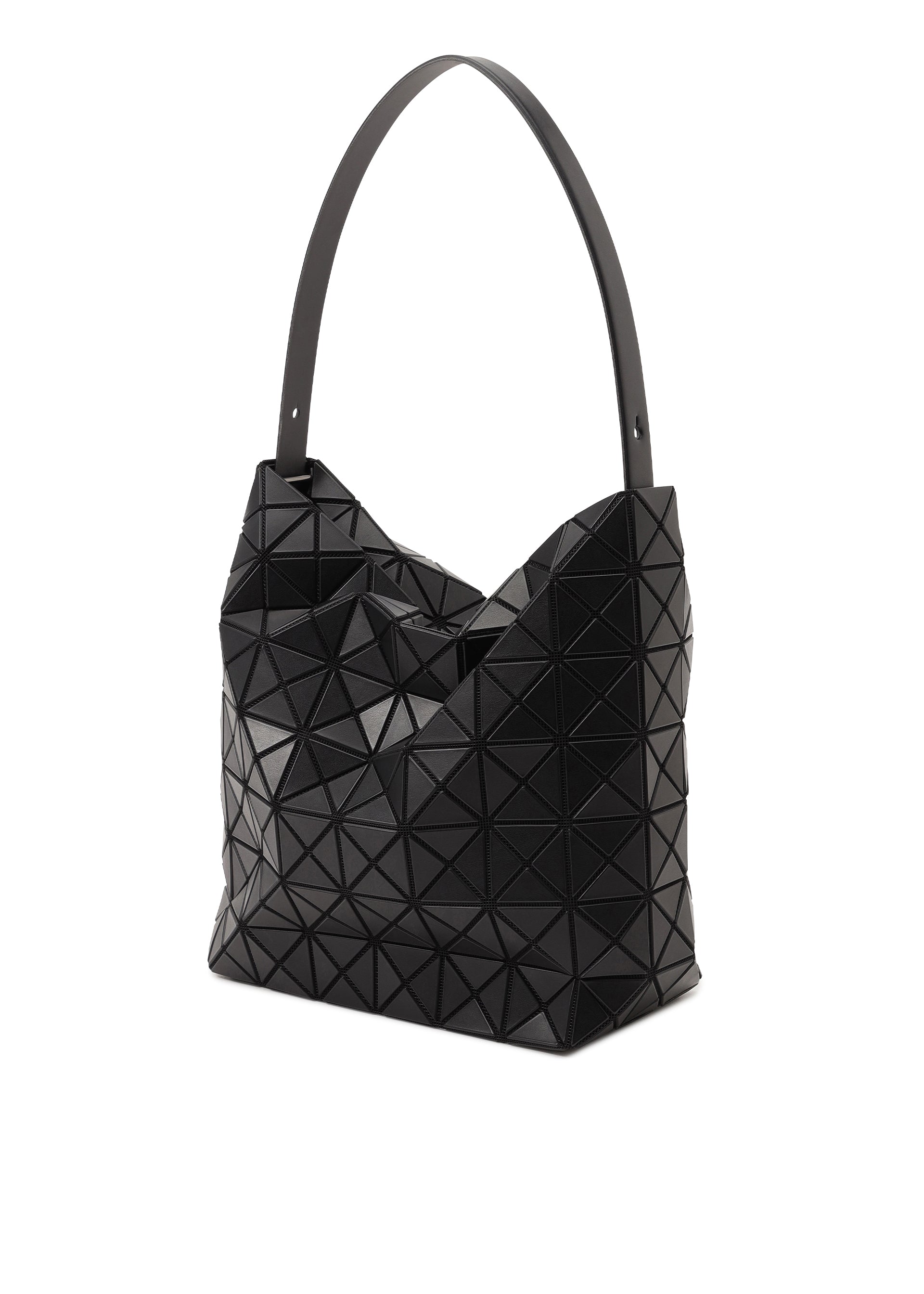 バッグ ISSEY MIYAKE hand bag punching leather VALLEY Hand bag Matte Black – ISSEY MIYAKE EU
