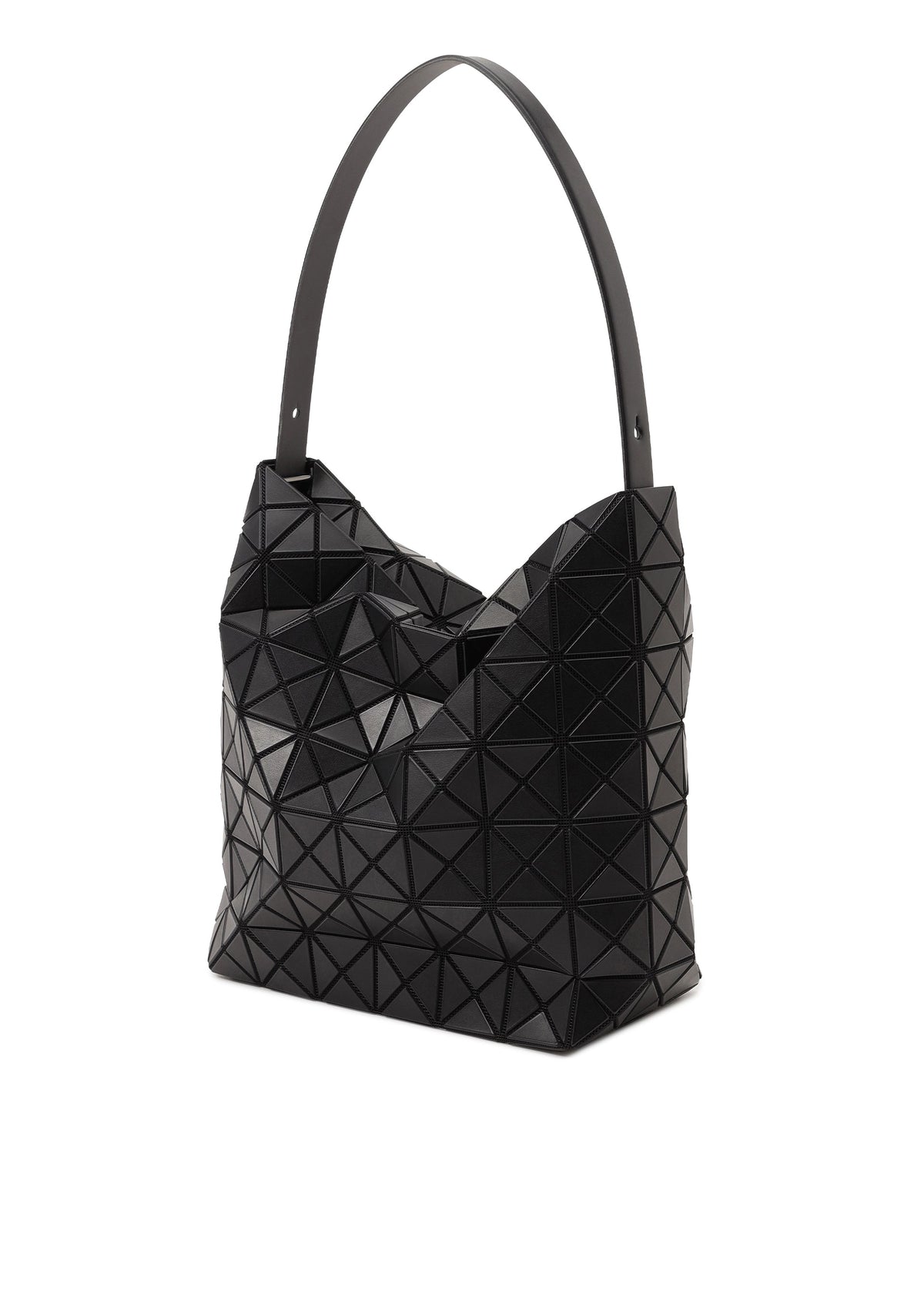A detail shot of the BAO BAO ISSEY MIYAKE VALLEY hand bag.