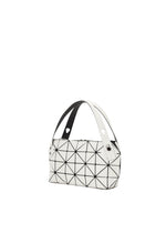 A detail shot of the BAO BAO ISSEY MIYAKE BOSTON hand bag.