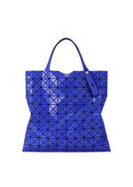 A product shot of the BAO BAO ISSEY MIYAKE PRISM GLOSS tote bag in blue.