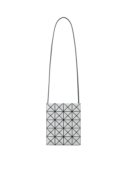 A product shot of the BAO BAO ISSEY MIYAKE PRISM GLOSS shoulder bag in misty gray.