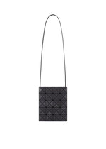 A product shot of the BAO BAO ISSEY MIYAKE PRISM GLOSS shoulder bag in charcoal gray.