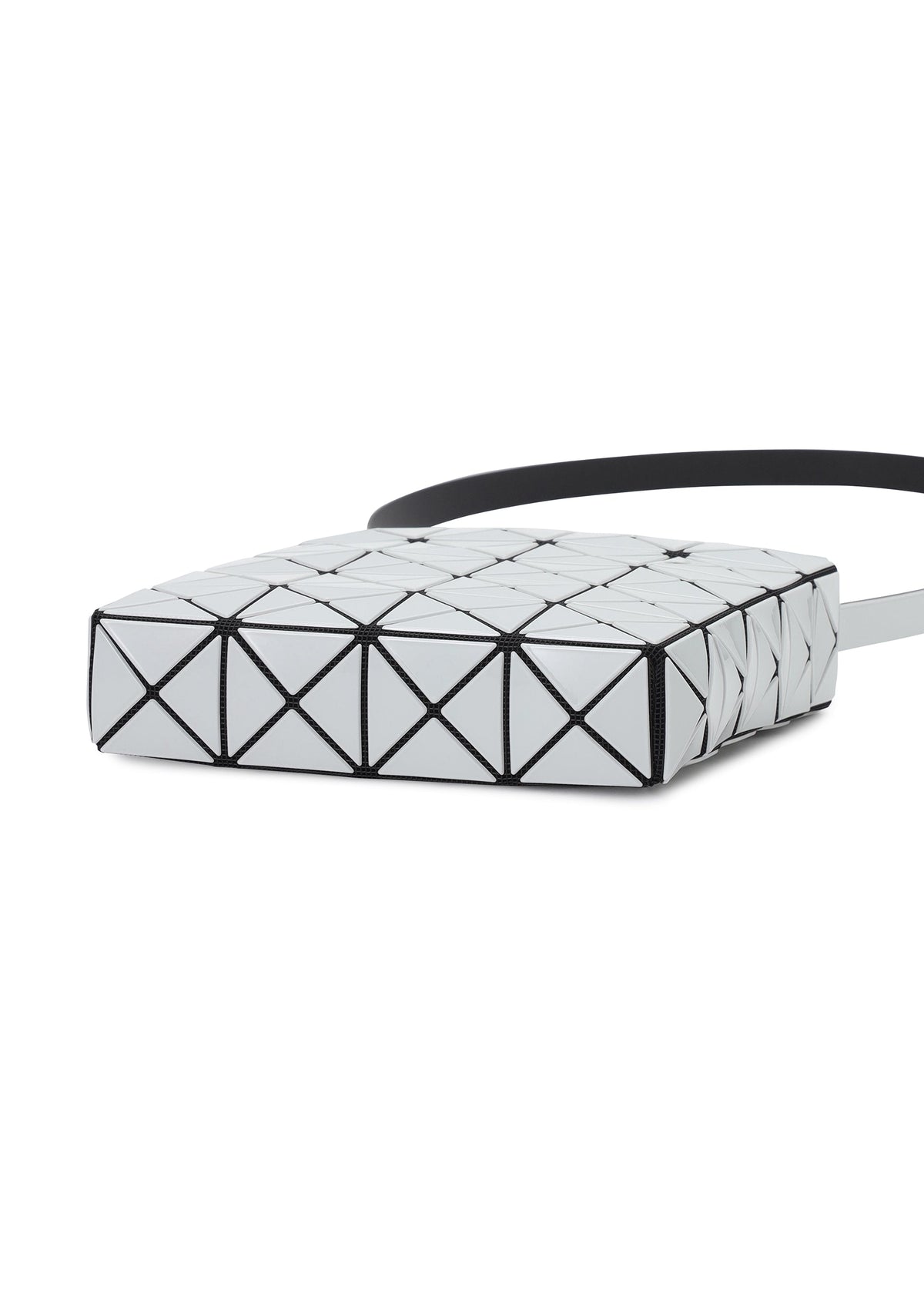 A detail shot of the BAO BAO ISSEY MIYAKE PRISM GLOSS shoulder bag.