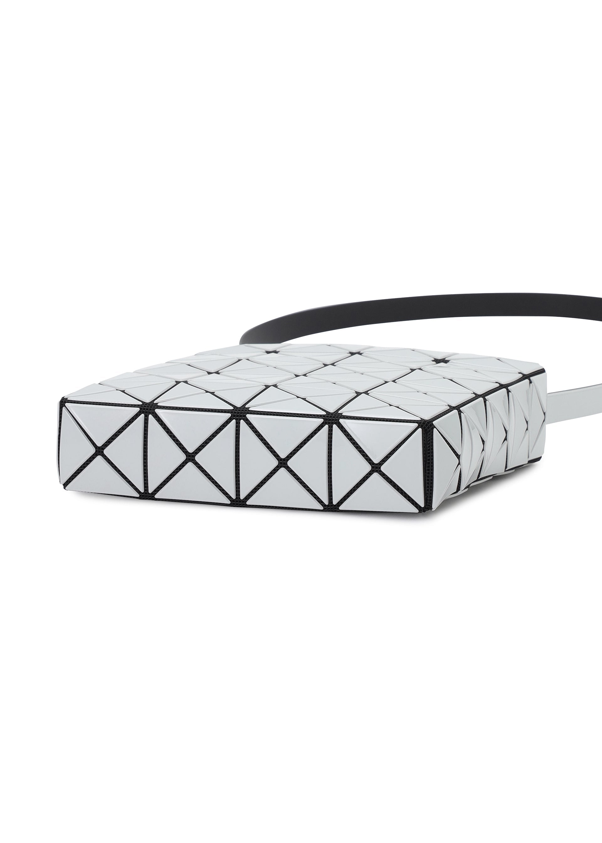 A detail shot of the BAO BAO ISSEY MIYAKE PRISM GLOSS shoulder bag.