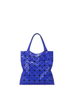 A product shot of the BAO BAO ISSEY MIYAKE PRISM GLOSS tote bag in blue.