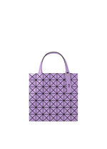 A detail shot of the BAO BAO ISSEY MIYAKE PRISM GLOSS tote bag.