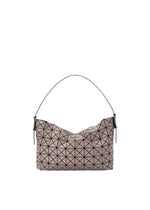 A product shot of the BAO BAO ISSEY MIYAKE MUSETTE shoulder bag in light brown.