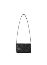 A product shot of the BAO BAO ISSEY MIYAKE CUBOID shoulder bag in matte black.