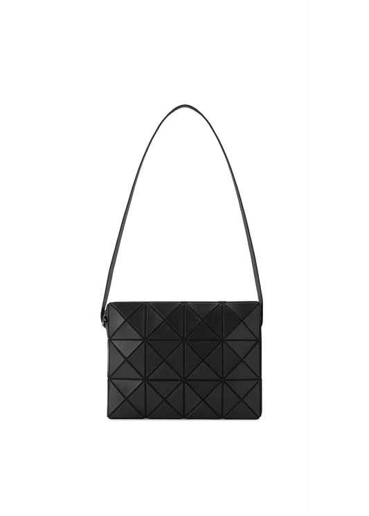 A product shot of the BAO BAO ISSEY MIYAKE CUBOID shoulder bag in matte black.