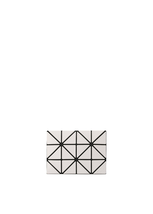 A product shot of the BAO BAO ISSEY MIYAKE CARD CASE MATTE card case in light gray.