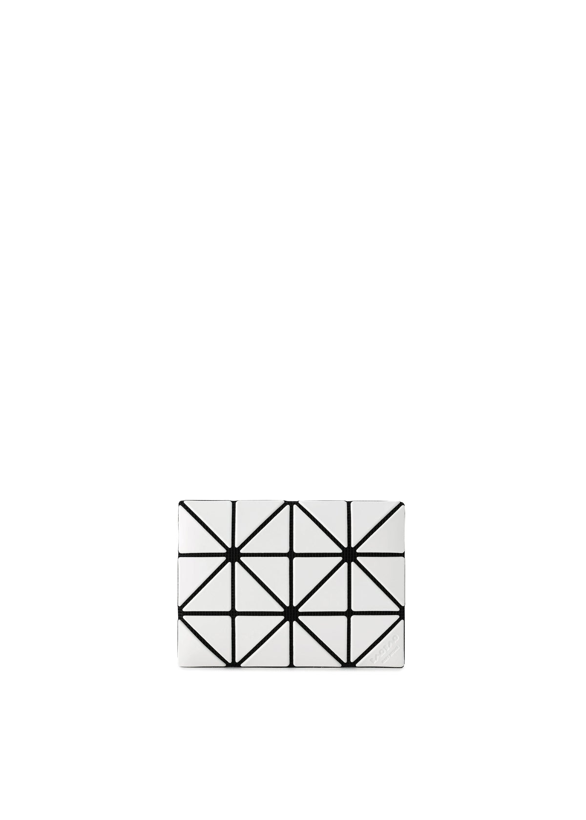 A product shot of the BAO BAO ISSEY MIYAKE CARD CASE card case in white.