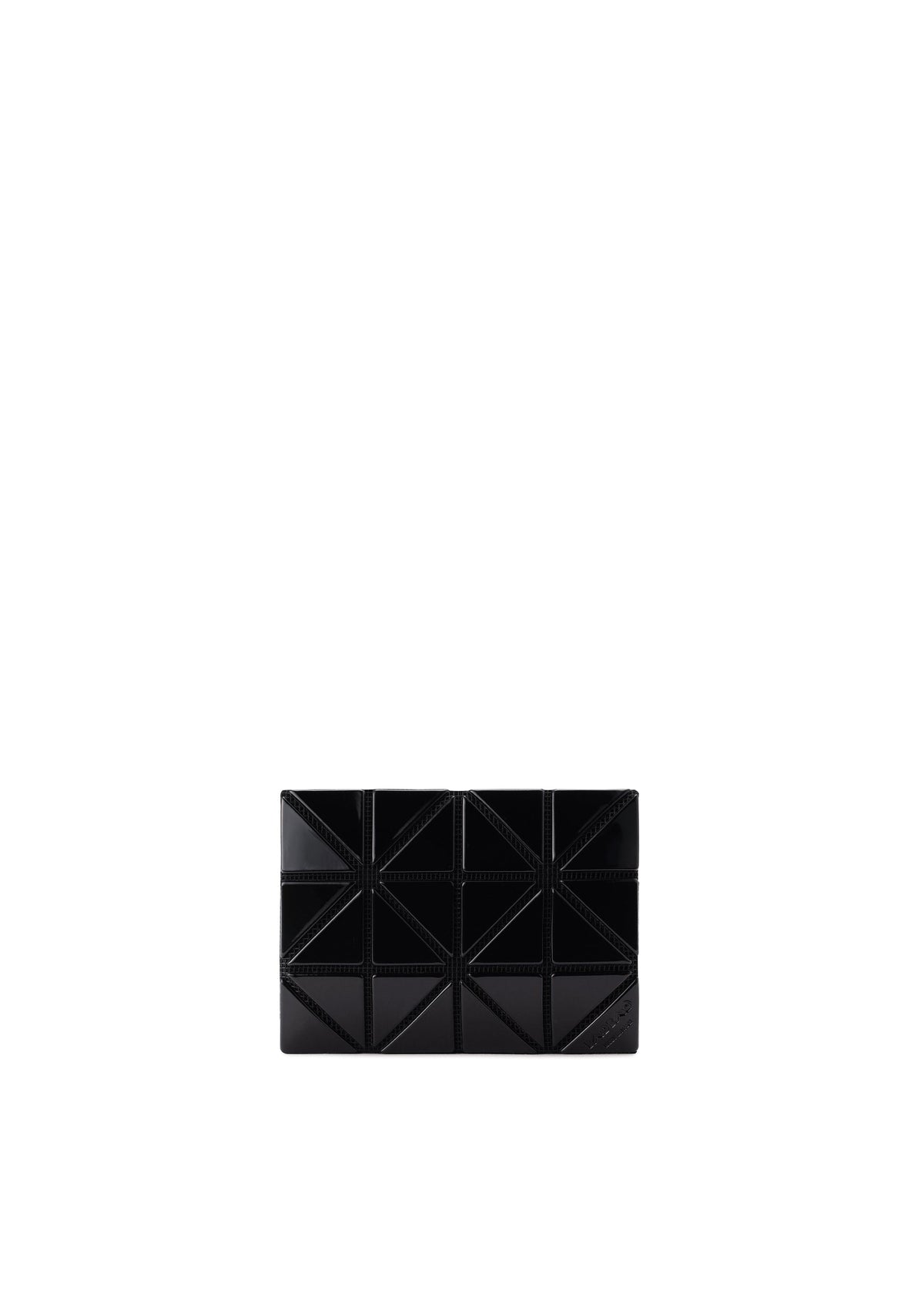 A product shot of the BAO BAO ISSEY MIYAKE CARD CASE card case in black.