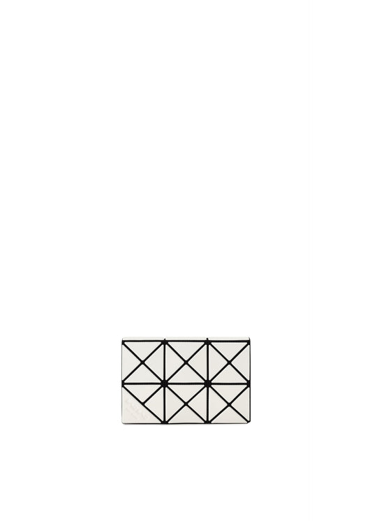 A product shot of the BAO BAO ISSEY MIYAKE TWINKLE wallet in off white.