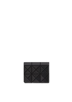 A product shot of the BAO BAO ISSEY MIYAKE TWINKLE wallet in matte black.