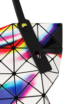 A detail shot of the BAO BAO ISSEY MIYAKE WARP tote bag.