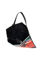 A detail shot of the BAO BAO ISSEY MIYAKE WARP tote bag.