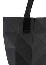A detail shot of the BAO BAO ISSEY MIYAKE TRACK tote bag.