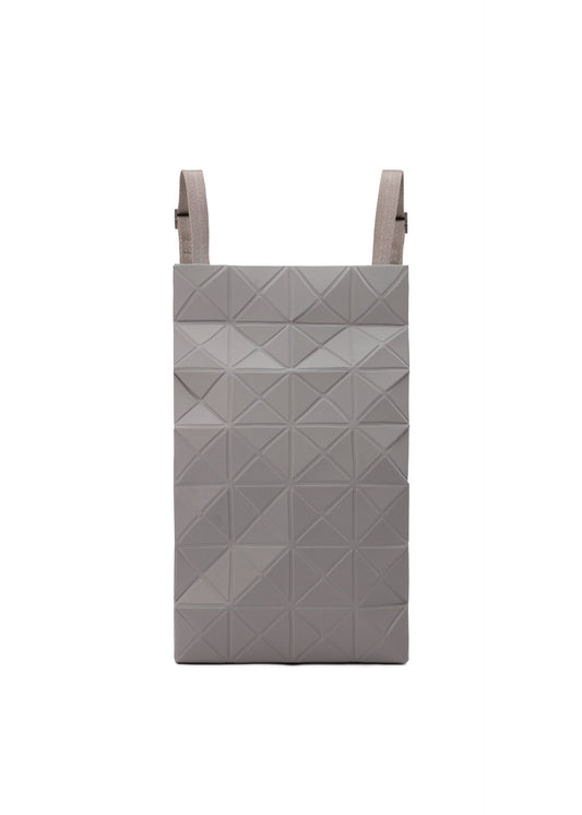 A product shot of the BAO BAO ISSEY MIYAKE TRACK backpack in gray.