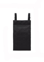 A product shot of the BAO BAO ISSEY MIYAKE TRACK backpack in black.