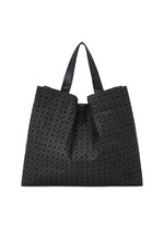 A product shot of the BAO BAO ISSEY MIYAKE CART tote bag in matte black.