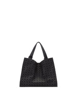 A product shot of the BAO BAO ISSEY MIYAKE CART MINI tote bag in matte black.