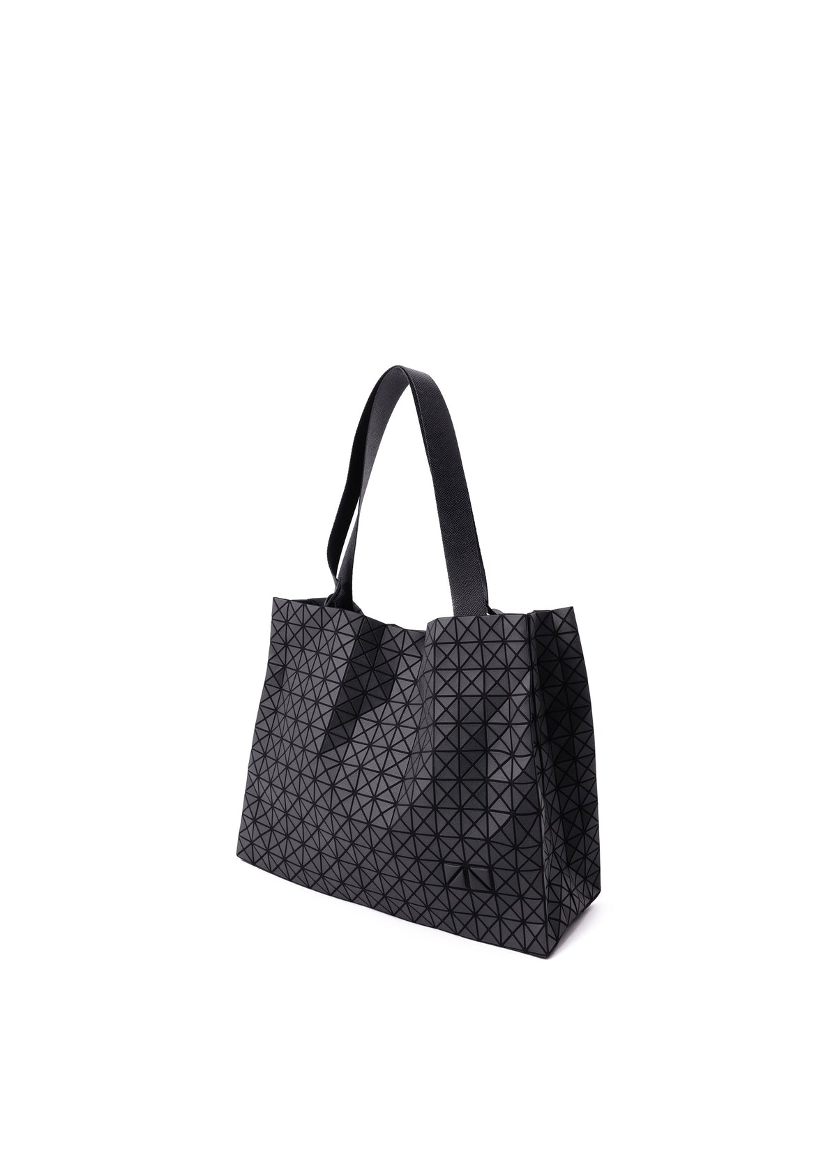 A detail shot of the BAO BAO ISSEY MIYAKE CART MINI tote bag.