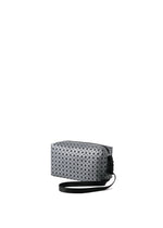 A detail shot of the BAO BAO ISSEY MIYAKE SADDLE BAG REFLECTOR shoulder bag.
