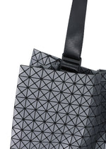 A detail shot of the BAO BAO ISSEY MIYAKE CART REFLECTOR tote bag.