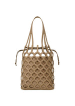 A product shot of the GOOD GOODS ISSEY MIYAKE AMIME bag in beige (41).
