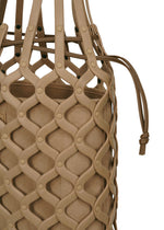 A detail shot of the GOOD GOODS ISSEY MIYAKE AMIME bag.