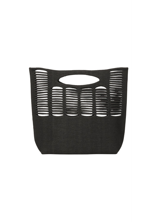 MOKKO TWILL Tote Bag Black x Grey