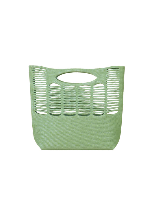 MOKKO TWILL Tote Bag Celadon Green x Powder Blue