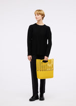 MOKKO TWILL Tote Bag Black x Grey