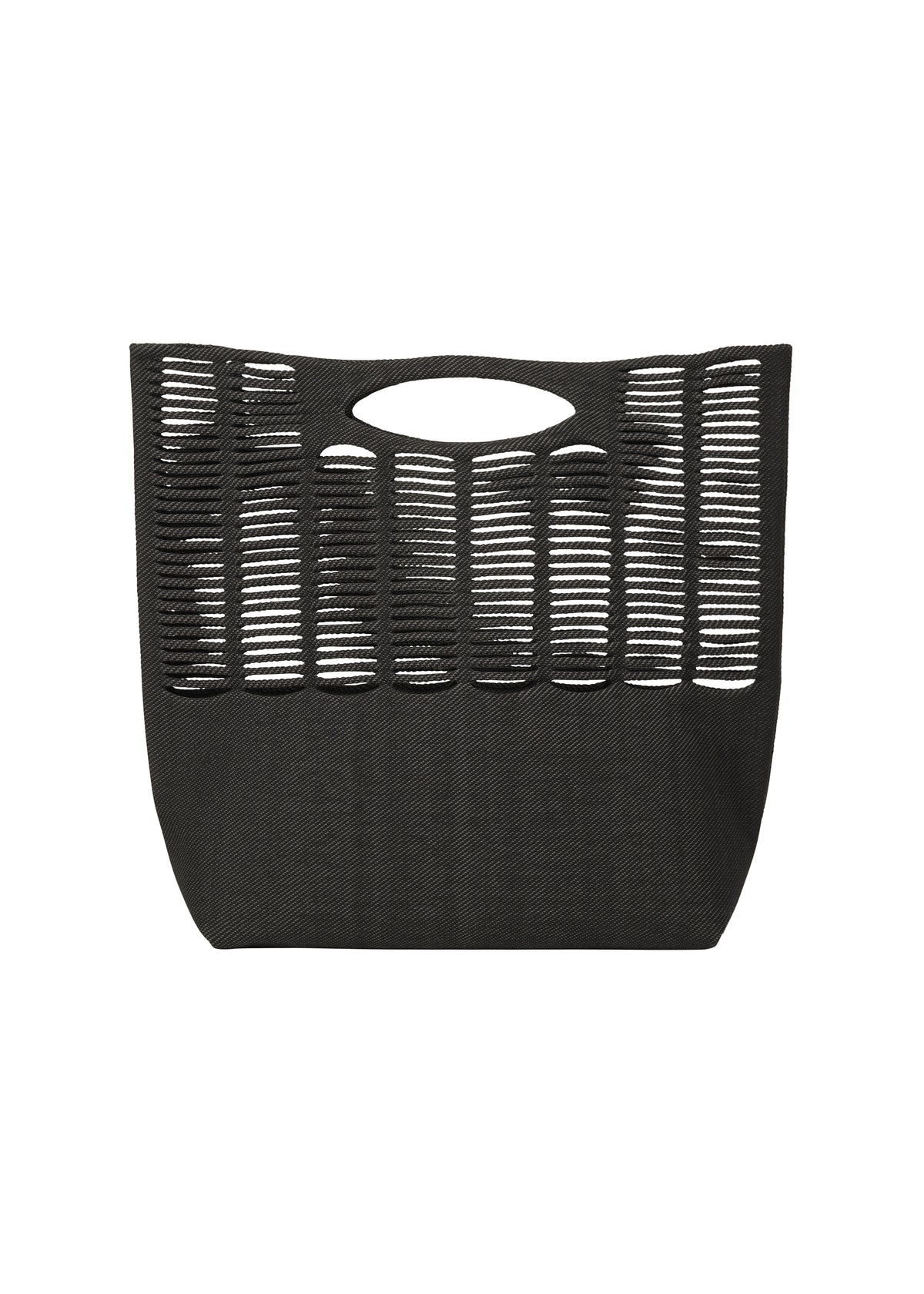 MOKKO TWILL Tote Bag Black x Grey