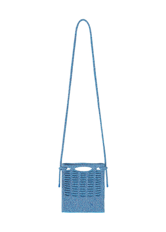 MOKKO MELANGE MIX Shoulder Bag Blue Mix