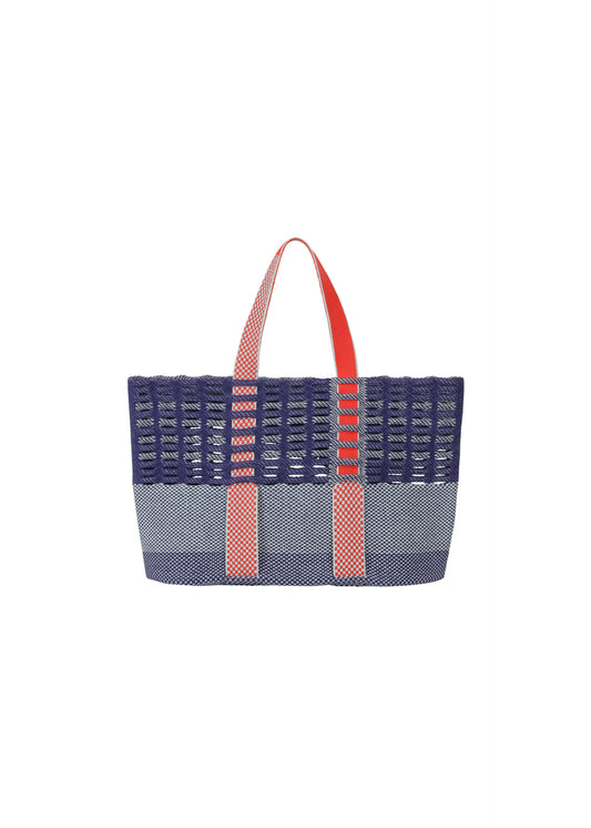 MOKKO TOTE MIX Tote Bag Aqua Blue Mix