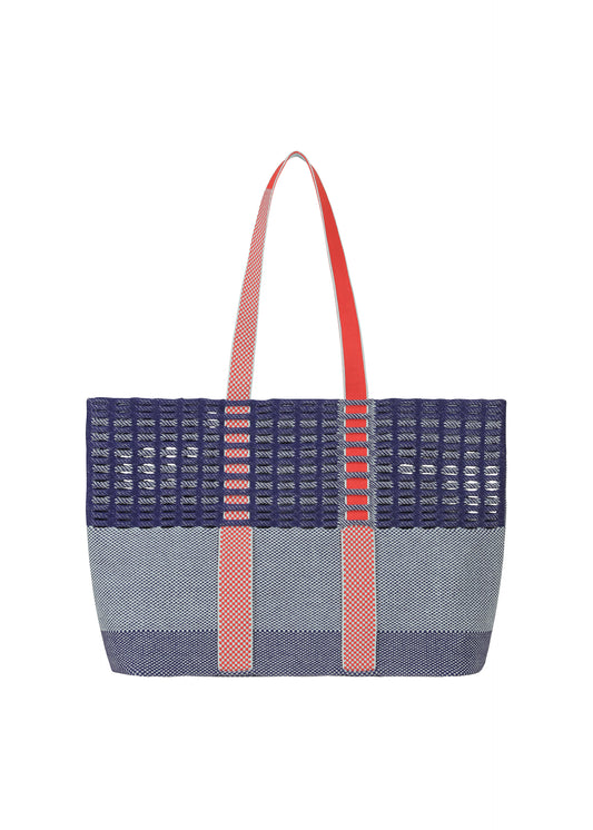 MOKKO TOTE MIX Tote Bag Aqua Blue Mix