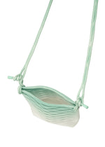 A detail shot of the GOOD GOODS ISSEY MIYAKE MOKKO NET GRADATION gg66ag37174os.
