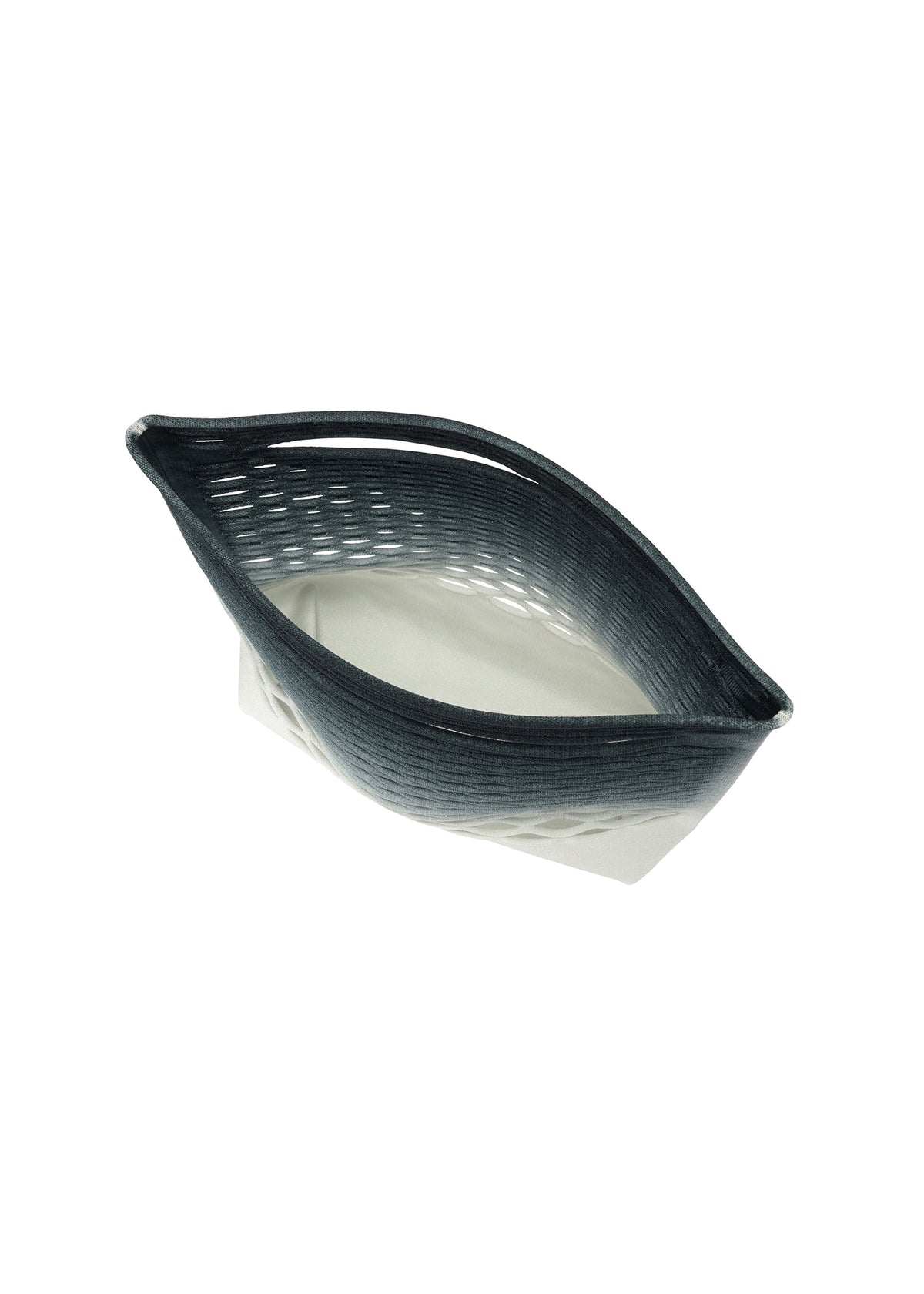 A detail shot of the GOOD GOODS ISSEY MIYAKE MOKKO NET GRADATION gg66ag37374os.