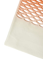 A detail shot of the GOOD GOODS ISSEY MIYAKE MOKKO NET GRADATION gg66ag37469os.