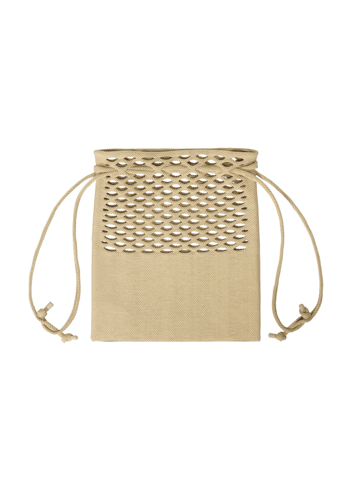 A detail shot of the Good Goods Issey Miyake MOKKO BASKET .