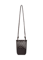 A product shot of the Good Goods Issey Miyake MOKKO BASKET in black x brown (17), recurring_style, restock.