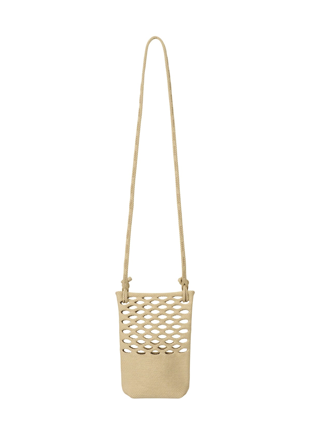A product shot of the Good Goods Issey Miyake MOKKO BASKET in brown (46), recurring_style, restock.