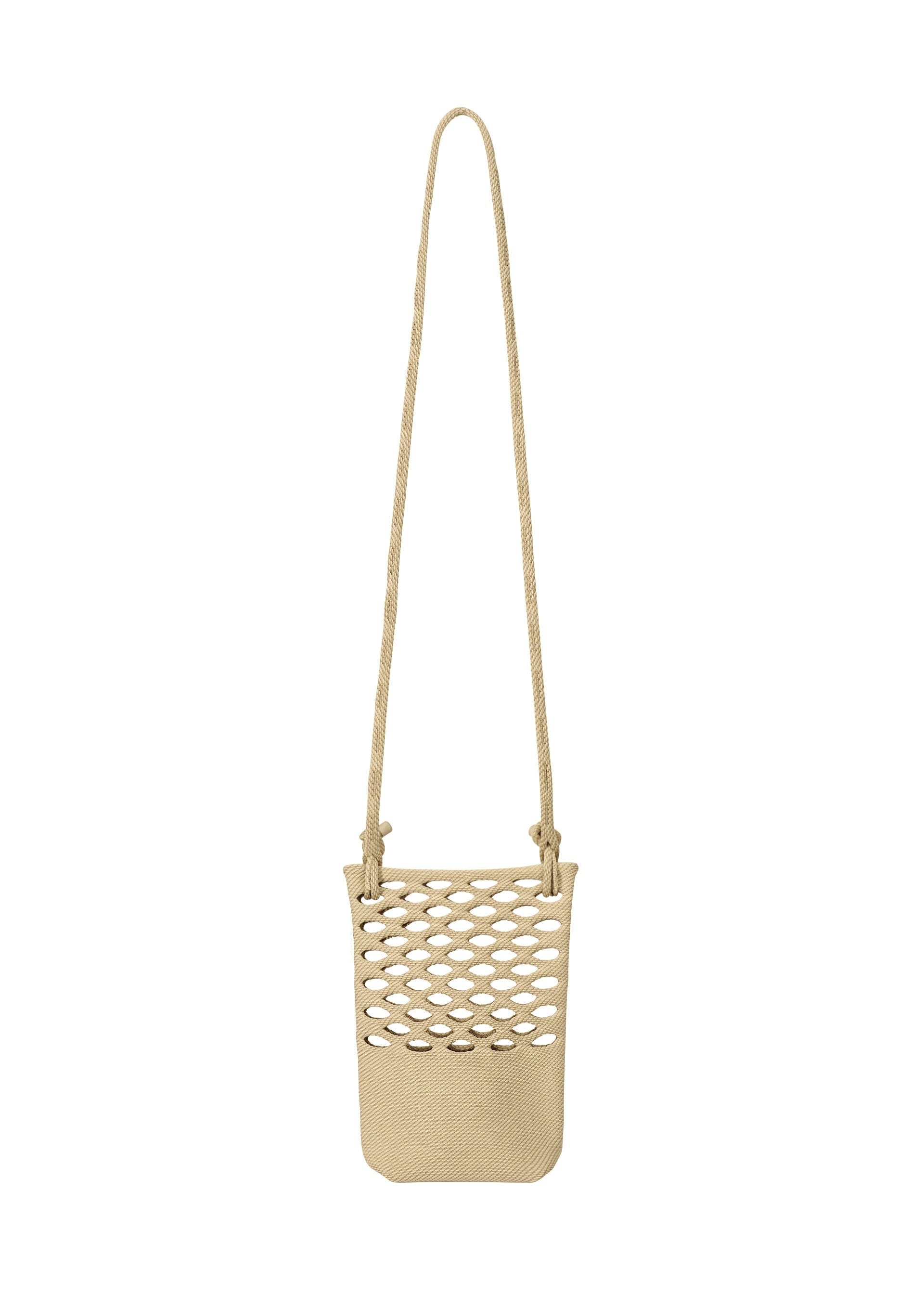 A product shot of the Good Goods Issey Miyake MOKKO BASKET in brown (46), recurring_style, restock.