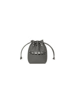 A detail shot of the GOOD GOODS ISSEY MIYAKE MOKKO POCKET BI-COLOR bag.