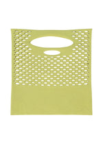 A detail shot of the GOOD GOODS ISSEY MIYAKE MOKKO WASHI bag.
