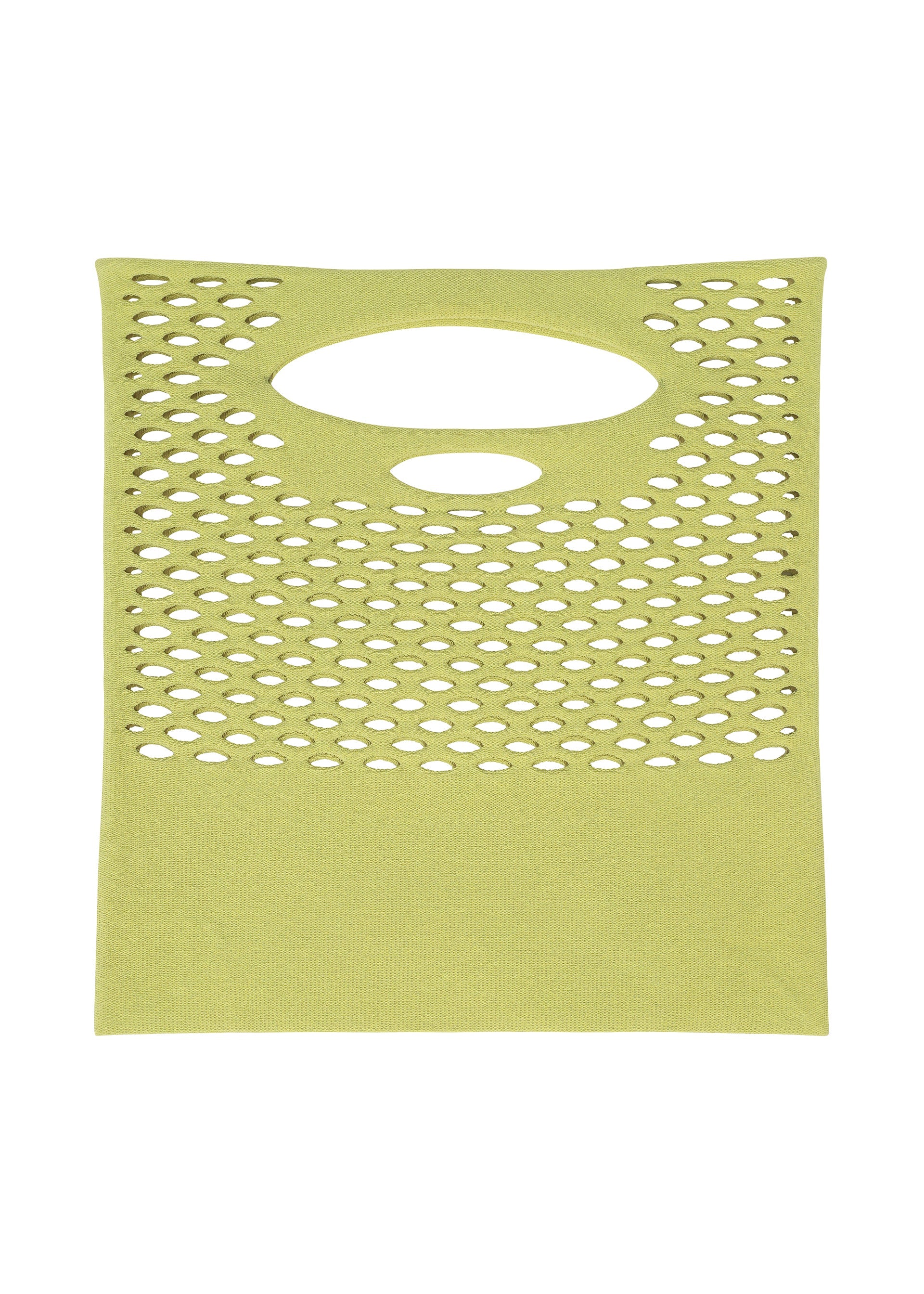 A detail shot of the GOOD GOODS ISSEY MIYAKE MOKKO WASHI bag.