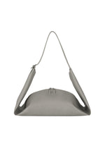 A product shot of the GOOD GOODS ISSEY MIYAKE LEAF bag in gray.
