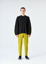 TAILORED PLEATS 2 Trousers Citron Yellow