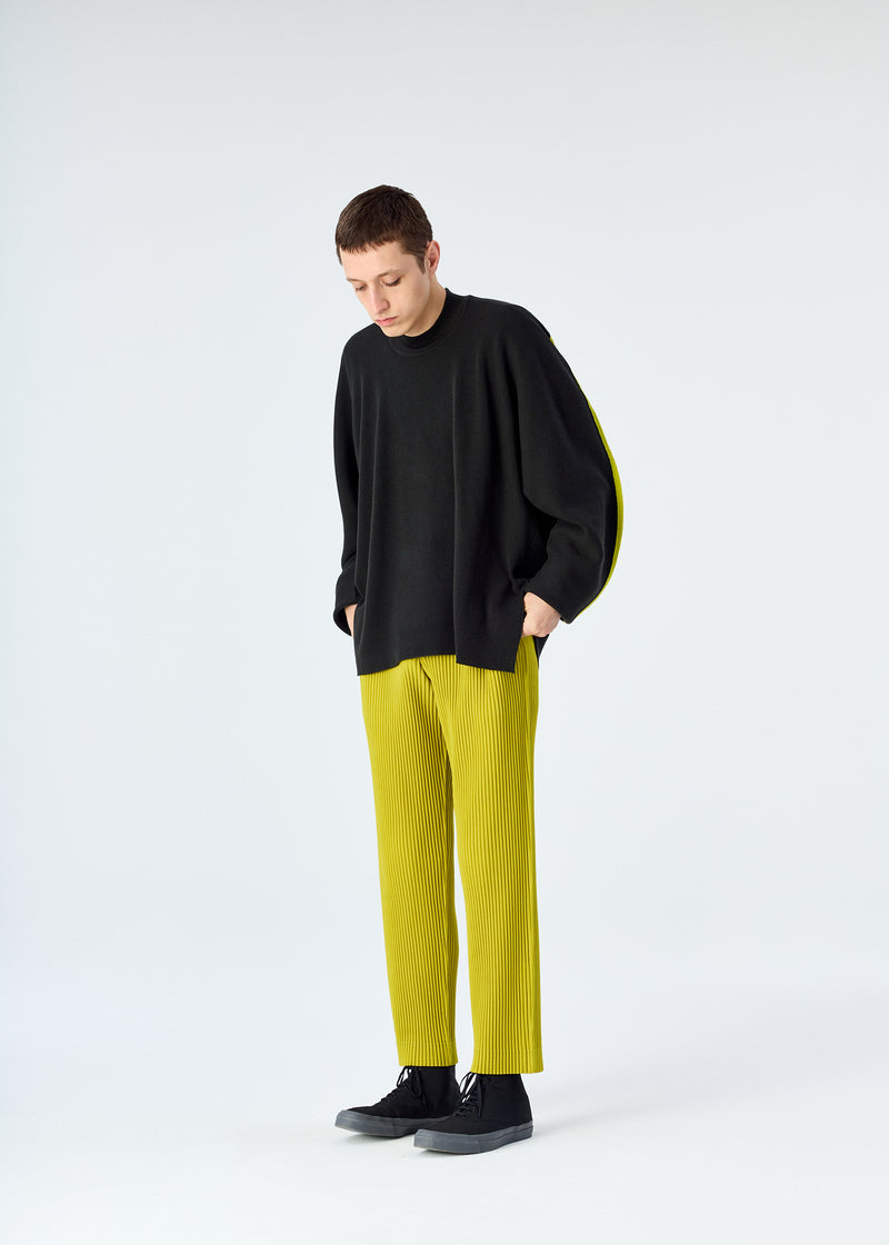 TAILORED PLEATS 2 Trousers Citron Yellow